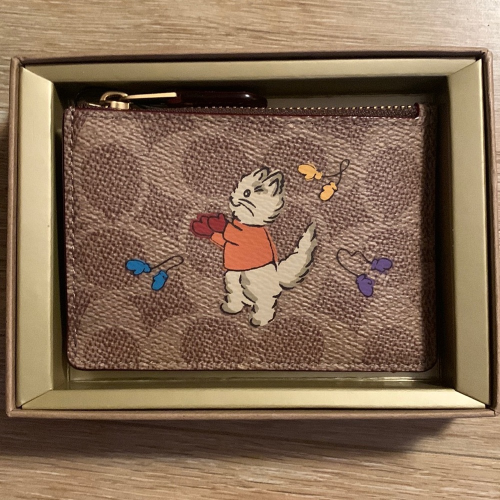 Coach card case